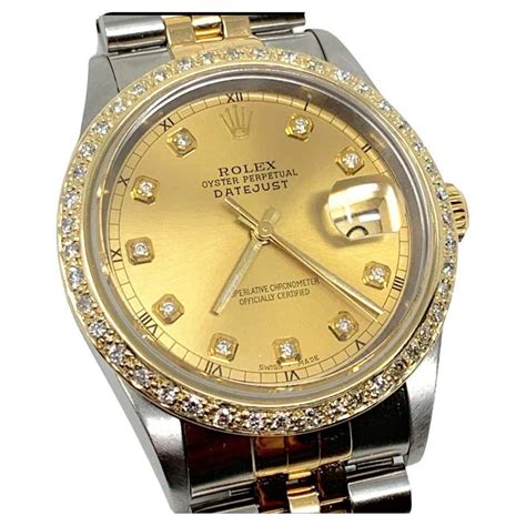 rolex acciaio oro 16233|rolex datejust 36.